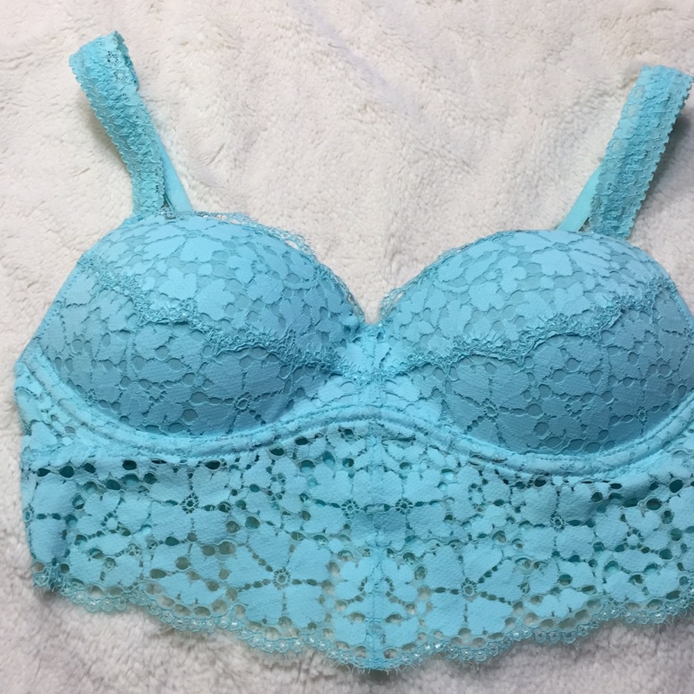 Pink Victoria’s Secret push up bralette